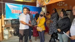 SMSI Ngawi Berbagi di Bulan Ramadhan, Salurkan Bantuan kepada Pedagang Bugar Food