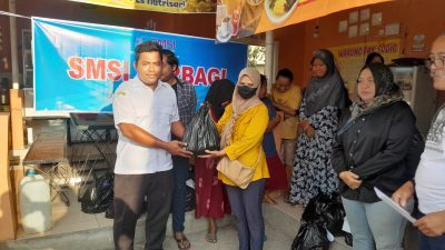 SMSI Ngawi Berbagi di Bulan Ramadhan, Salurkan Bantuan kepada Pedagang Bugar Food