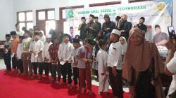 Wujudkan Keadilan Sosial, Yayasan Al Ghoibi Santuni Puluhan Anak Yatim di Penghujung Ramadhan