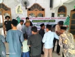 Wujud Kepedulian, ANCUAS Beri Santunan Anak Yatim