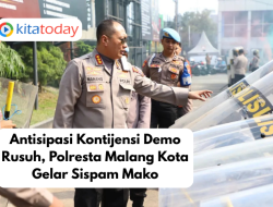 Antisipasi Kontijensi Demo Rusuh, Polresta Malang Kota Gelar Sispam Mako