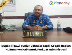 Bupati Ngawi Tunjuk Jaksa sebagai Kepala Bagian Hukum Pemkab untuk Perkuat Administrasi