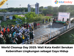 World Cleanup Day 2025: Wali Kota Kediri Serukan Kebersihan Lingkungan sebagai Gaya Hidup
