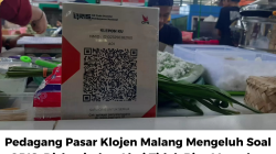 Pedagang Pasar Klojen Malang Mengeluh Soal QRIS, Diskopindag Akui Tidak Bisa Memaksa