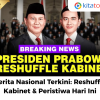 Berita Nasional Terkini: Reshuffle Kabinet & Peristiwa Hari Ini