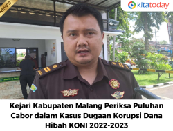 Kejari Kabupaten Malang Periksa Puluhan Cabor dalam Kasus Dugaan Korupsi Dana Hibah KONI 2022-2023
