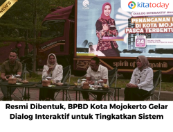 Resmi Dibentuk, BPBD Kota Mojokerto Gelar Dialog Interaktif untuk Tingkatkan Sistem
