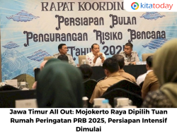 Jawa Timur All Out: Mojokerto Raya Dipilih Tuan Rumah Peringatan PRB 2025, Persiapan Intensif Dimulai