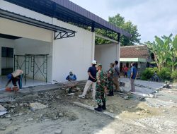 Pastikan Pengerjaan di Lapangan, Pasiter Kodim 0805/Ngawi Dampingi Pengawas PT Agrinas Tinjau Pembangunan KDMP di Bringin