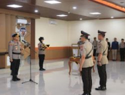 Kapolres Ngawi Pimpin Upacara Sertijab Kapolsek Padas